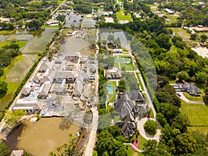 Heavy flooding in Davie and southwest Ranches neighborhoods after many days of perpetual rain storms photo