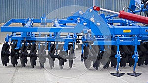 Heavy industrial agriculture machinery