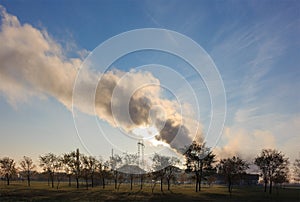 Heavy industrial pollution