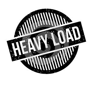 Heavy Load rubber stamp