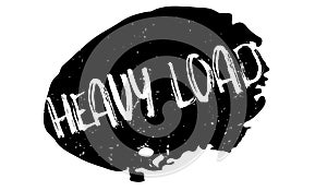 Heavy Load rubber stamp