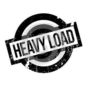 Heavy Load rubber stamp