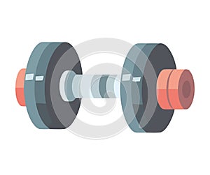 heavy metal weights dumbbell