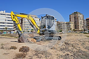 Heavy Plant Digging Machine.