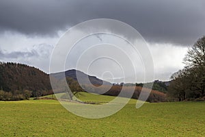 Heavy rain clouds