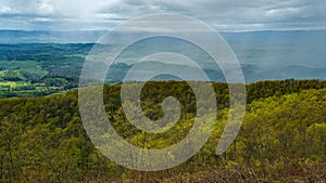 Heavy Rain Storm over Shenandoah Valley