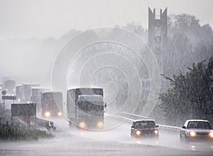 Heavy rainstorm