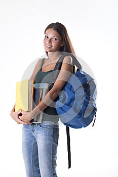 Heavy schoolbag! photo