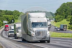 Heavy Summer Interstate Traffic