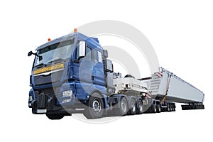 Heavy transport truck