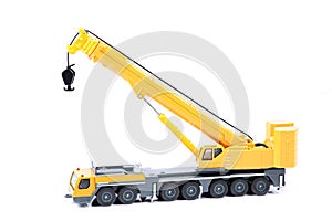 Heavy truck crane