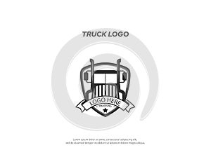 Heavy truck logo, emblems and badges.