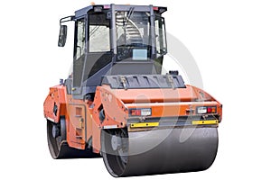 Heavy vibration roller compactor or road roller