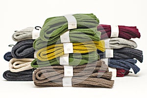 Heavy winter wool socks