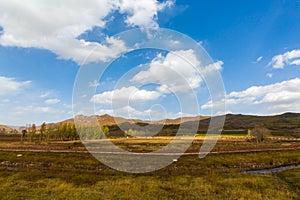 Hebei Chengde Weichang paddock grassland scenery