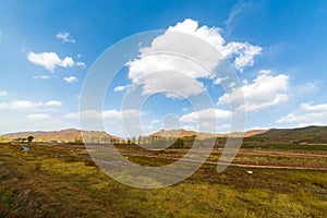 Hebei Chengde Weichang paddock grassland scenery