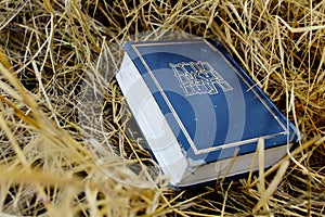 Hebrew Bible, Tanakh Torah, Nevi`im, Ketuvim on natural straw in Israel