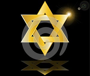 Hebrew Jewish Star of david