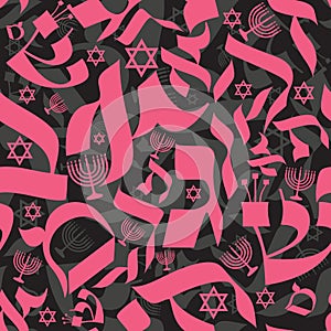 Hebrew Seamless Pattern