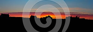 Hebridean Sunset Panorama photo