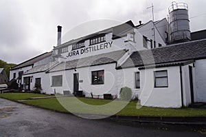 Hebridean Whisky Distillery at Craighouse on the Isle of Jura, Scotland, UK photo