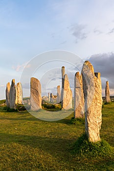 Hebrides stone circle photo