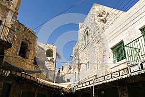 Hebron market, the Palestinian territories