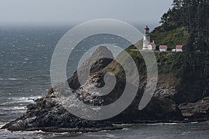 Heceta Head Lighthouse in Late Afternoon