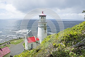 Heceta Head Lighthouse on Oregon Coast