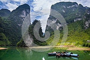 Hechi Small Three Gorges,Guangxi,China