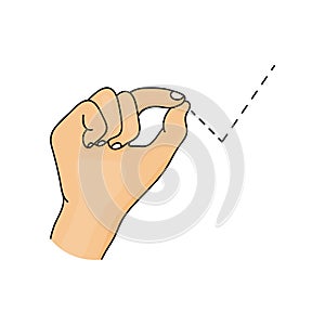 ÃÂ¡heck, please. Vector icon