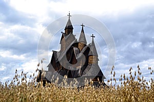 Heddal stavechurch in Notodden