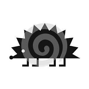 Hedgehog black icon
