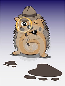 Hedgehog detective