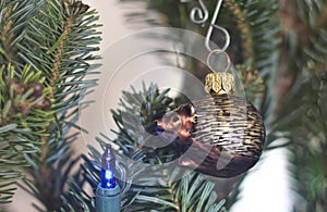 Hedgeholg Ornament on Holiday Tree