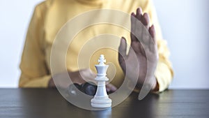 Hedging business risks liken playing chess