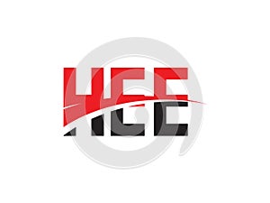 HEE Letter Initial Logo Design Vector Illustration photo