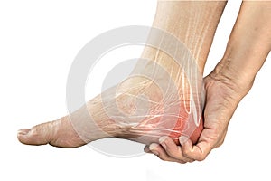 Heel muscle pain