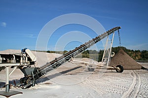 Sand mining in Limburg