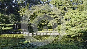 Heian garden, Kyoto, Honshu Island, Japan