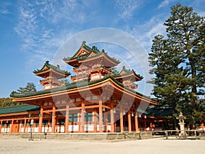 Heian Jingu shrine photo