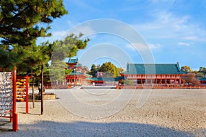 Heian-jingu Shrine in Kyoto, Japan