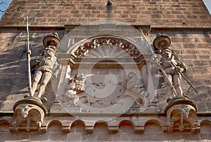 The Heidelberg Castle is a famous ruin in Germany and landmark of Heidelberg