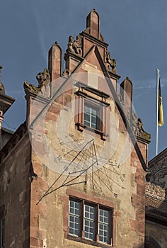 The Heidelberg Castle is a famous ruin in Germany and landmark of Heidelberg