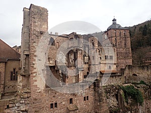 Heidelberg Castle (German: Heidelberger Schloss) is a ruined medieval castle in the German city of Heidelberg