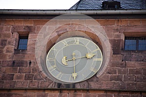 Heidelberg Castle or Heidelberger Schloss at Heidelberg in Baden-Wurttemberg, Germany