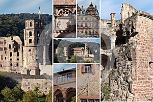 Heidelberg Castle is one of the most famous ruins in Germany and the symbol of the city of Heidelberg
