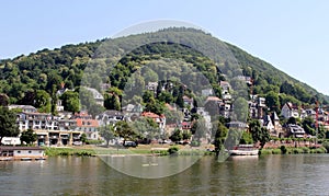 Heidelberg and the Neckar river