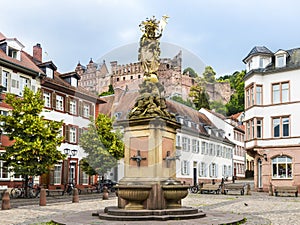 Heidelberg old town_Baden Wuerttemberg, Germany