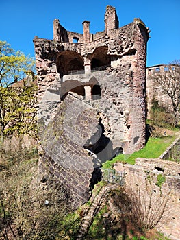 Heidelberger Schloss is the most important old Renaissance castle in the northern Alps.